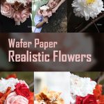 Wafer Paper Realistic Flowers