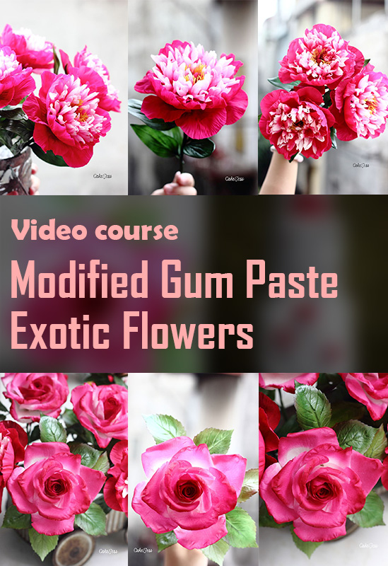 Modified Gum Paste Module 4: Exotic Ombre Flowers