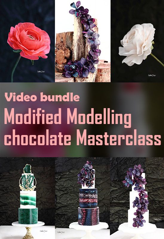 Modelling chocolate flowers & wedding cakes Masterclass