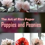 Pre-order: The Art of Rice Paper – Poppies & Peonies