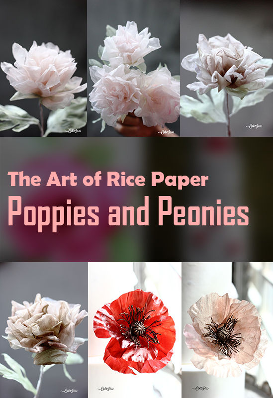 Pre-order: The Art of Rice Paper – Poppies & Peonies